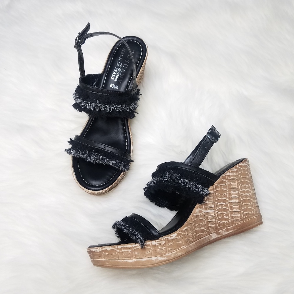 🖤SALE: price drop🖤 Easy Street wedge sandals